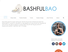 Tablet Screenshot of bashfulbao.com